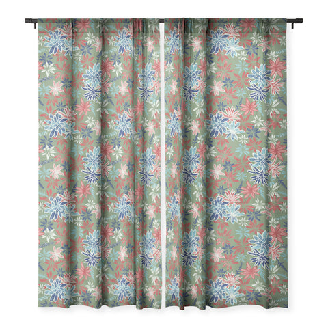 Wagner Campelo Bromelias 2 Sheer Window Curtain