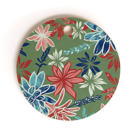 Wagner Campelo Bromelias 2 Cutting Board Round