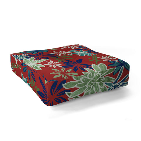 Wagner Campelo Bromelias 3 Floor Pillow Square