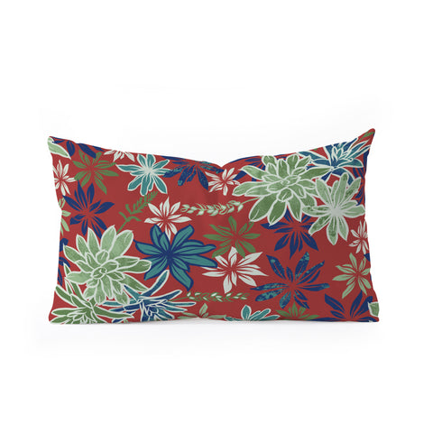 Wagner Campelo Bromelias 3 Oblong Throw Pillow