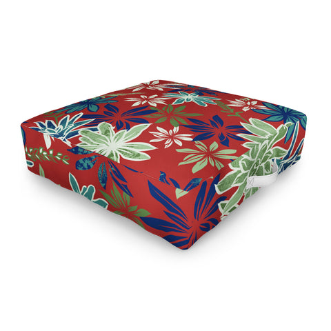 Wagner Campelo Bromelias 3 Outdoor Floor Cushion