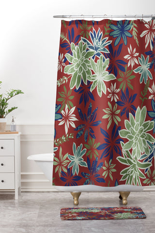 Wagner Campelo Bromelias 3 Shower Curtain And Mat