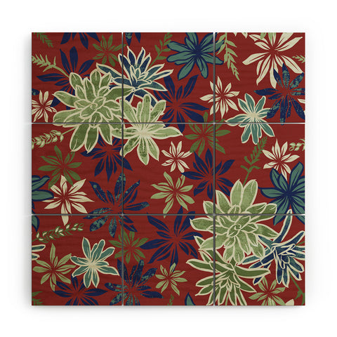 Wagner Campelo Bromelias 3 Wood Wall Mural