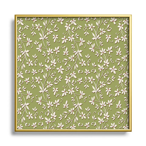 Wagner Campelo Byzance 3 Metal Square Framed Art Print