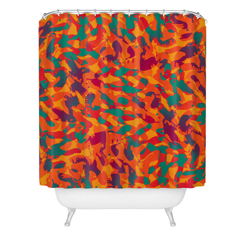 Wagner Campelo Camo 1 Shower Curtain