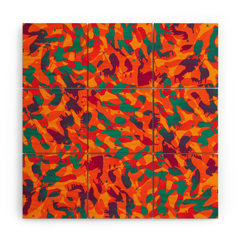 Wagner Campelo Camo 1 Wood Wall Mural