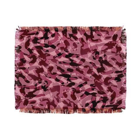 Wagner Campelo Camo 4 Throw Blanket