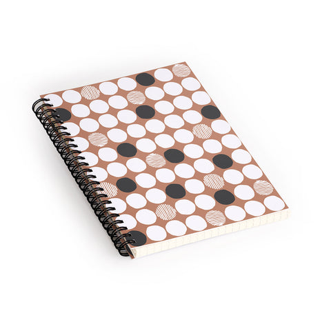 Wagner Campelo Cheeky Dots 3 Spiral Notebook
