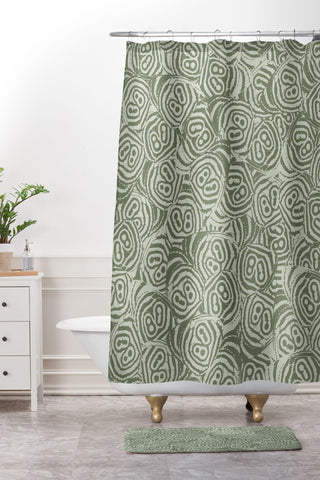 Wagner Campelo Clymena 3 Shower Curtain And Mat