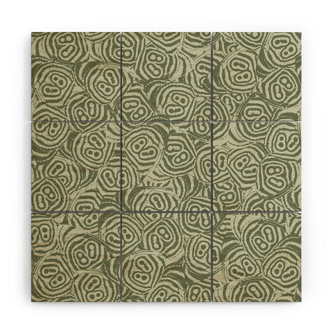 Wagner Campelo Clymena 3 Wood Wall Mural