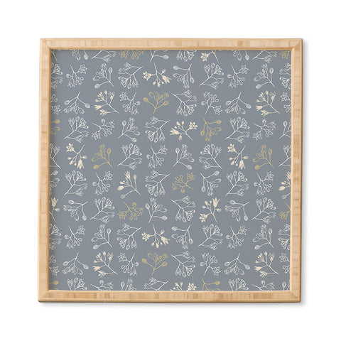 Wagner Campelo CONVESCOTE Blue Framed Wall Art