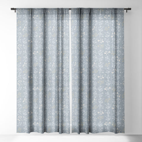 Wagner Campelo CONVESCOTE Blue Sheer Window Curtain