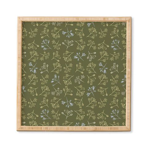 Wagner Campelo CONVESCOTE Green Framed Wall Art