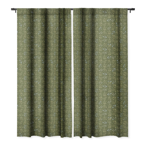 Wagner Campelo CONVESCOTE Green Blackout Window Curtain
