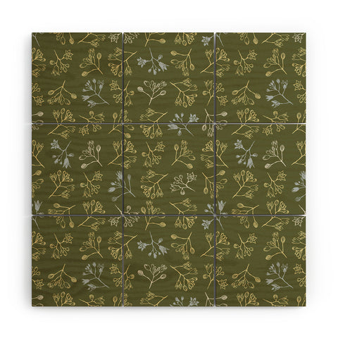 Wagner Campelo CONVESCOTE Green Wood Wall Mural