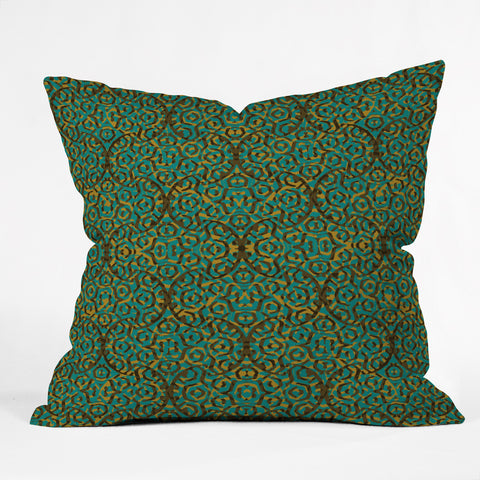 Wagner Campelo Damask 3 Outdoor Throw Pillow