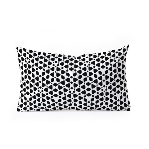Wagner Campelo Drops Dots 1 Oblong Throw Pillow