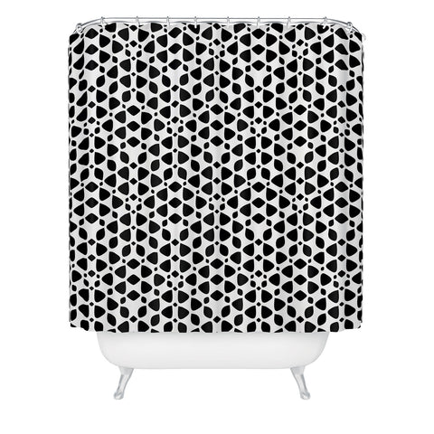 Wagner Campelo Drops Dots 1 Shower Curtain