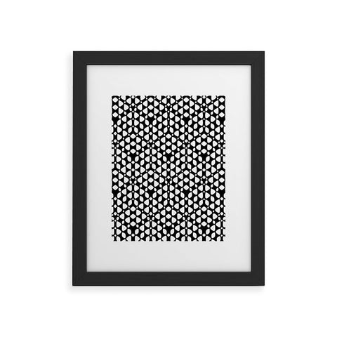 Wagner Campelo Drops Dots 2 Framed Art Print