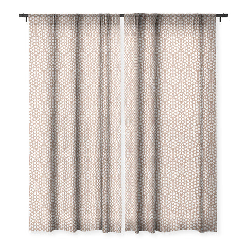 Wagner Campelo Drops Dots 3 Sheer Window Curtain