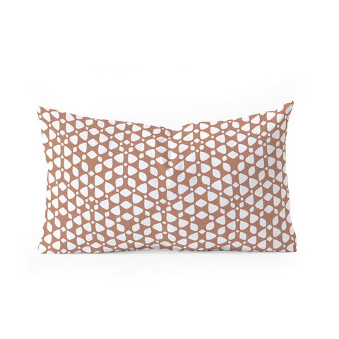 Wagner Campelo Drops Dots 3 Oblong Throw Pillow