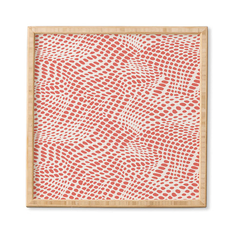 Wagner Campelo Dune Dots 1 Framed Wall Art