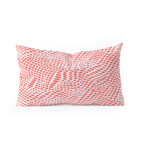 Wagner Campelo Dune Dots 1 Oblong Throw Pillow