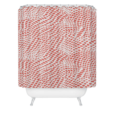 Wagner Campelo Dune Dots 1 Shower Curtain