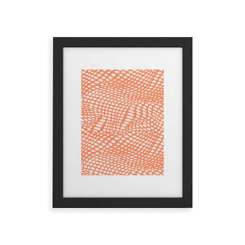 Wagner Campelo Dune Dots 2 Framed Art Print
