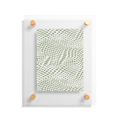 Wagner Campelo Dune Dots 4 Floating Acrylic Print