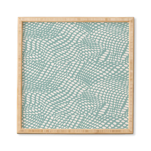 Wagner Campelo Dune Dots 5 Framed Wall Art