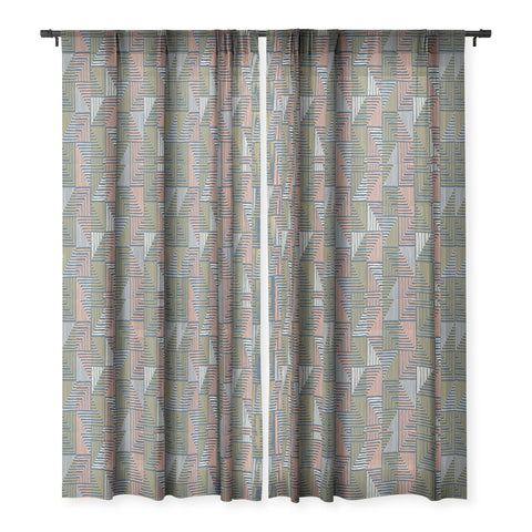 Wagner Campelo FACOIDAL 1 Sheer Window Curtain