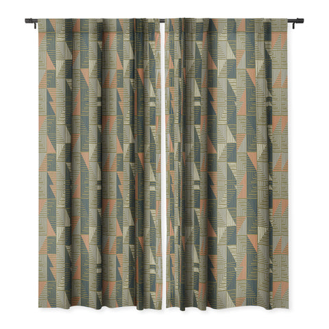 Wagner Campelo FACOIDAL 2 Blackout Window Curtain