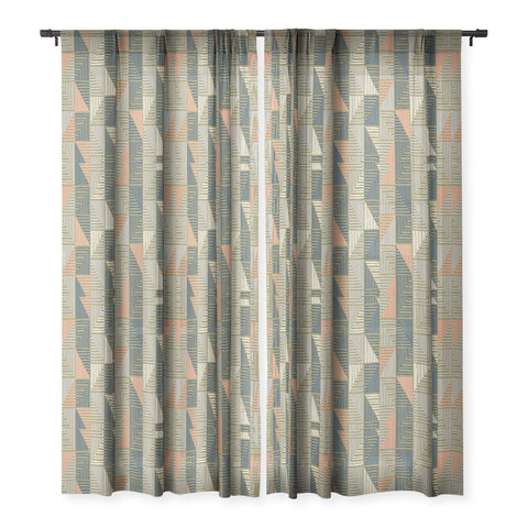 Wagner Campelo FACOIDAL 2 Sheer Window Curtain
