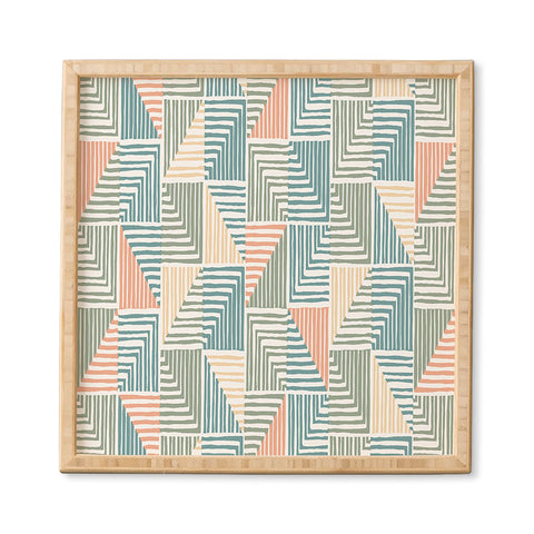 Wagner Campelo FACOIDAL 3 Framed Wall Art