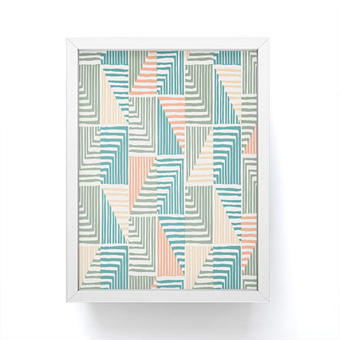 Wagner Campelo FACOIDAL 3 Framed Mini Art Print