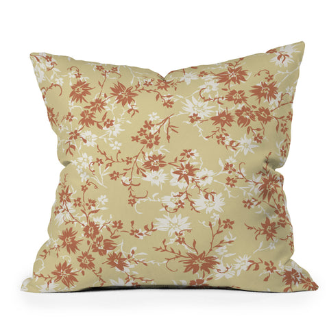 Wagner Campelo Florada 2 Throw Pillow