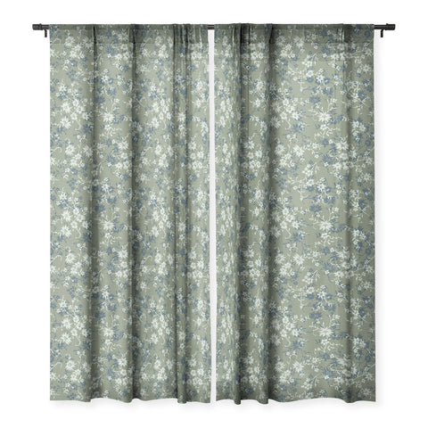 Wagner Campelo Florada 3 Sheer Window Curtain