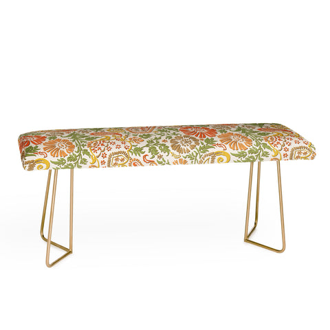 Wagner Campelo Floral Cashmere 1 Bench