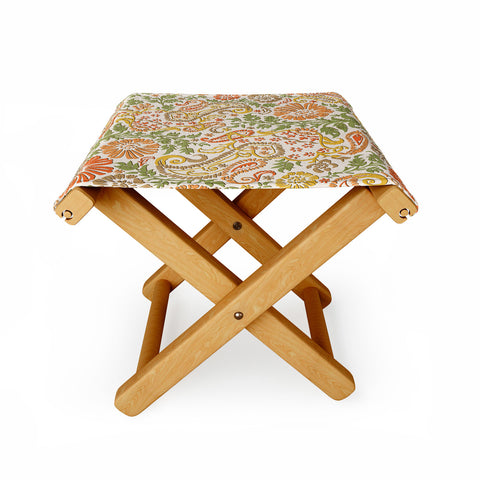 Wagner Campelo Floral Cashmere 1 Folding Stool