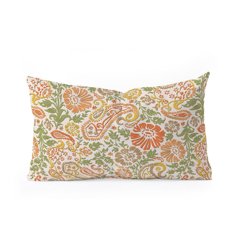 Wagner Campelo Floral Cashmere 1 Oblong Throw Pillow