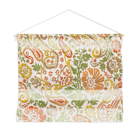 Wagner Campelo Floral Cashmere 1 Wall Hanging Landscape