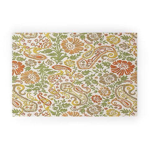 Wagner Campelo Floral Cashmere 1 Welcome Mat