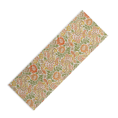 Wagner Campelo Floral Cashmere 1 Yoga Mat