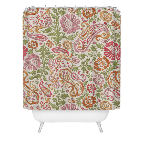 Wagner Campelo Floral Cashmere 2 Shower Curtain