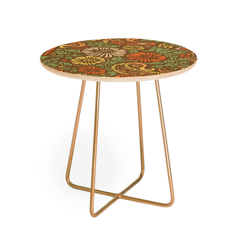 Wagner Campelo Floral Cashmere 3 Round Side Table