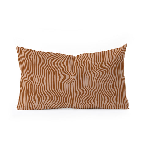 Wagner Campelo Fluid Sands 5 Oblong Throw Pillow