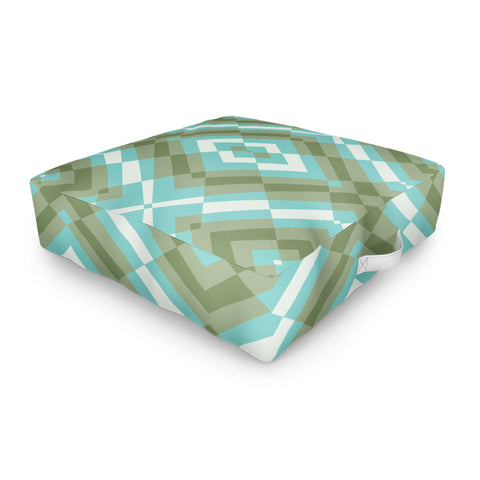 Wagner Campelo Fragmented Mirror 2 Outdoor Floor Cushion