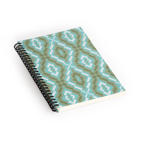 Wagner Campelo Fragmented Mirror 2 Spiral Notebook