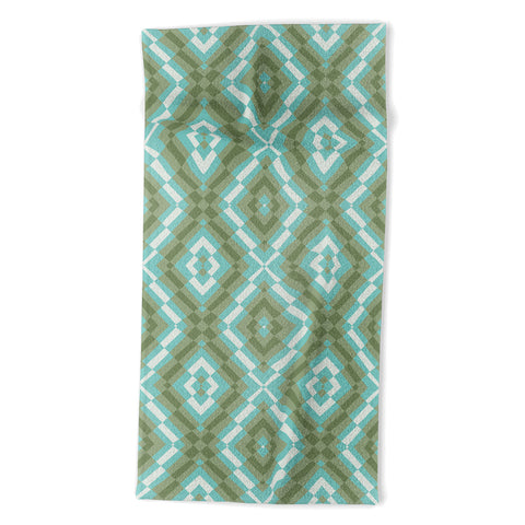 Wagner Campelo Fragmented Mirror 2 Beach Towel